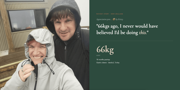 66kg Down & 12km Up a Mountain Kristy's Story After Gastric Sleeve Surgery in Turkey