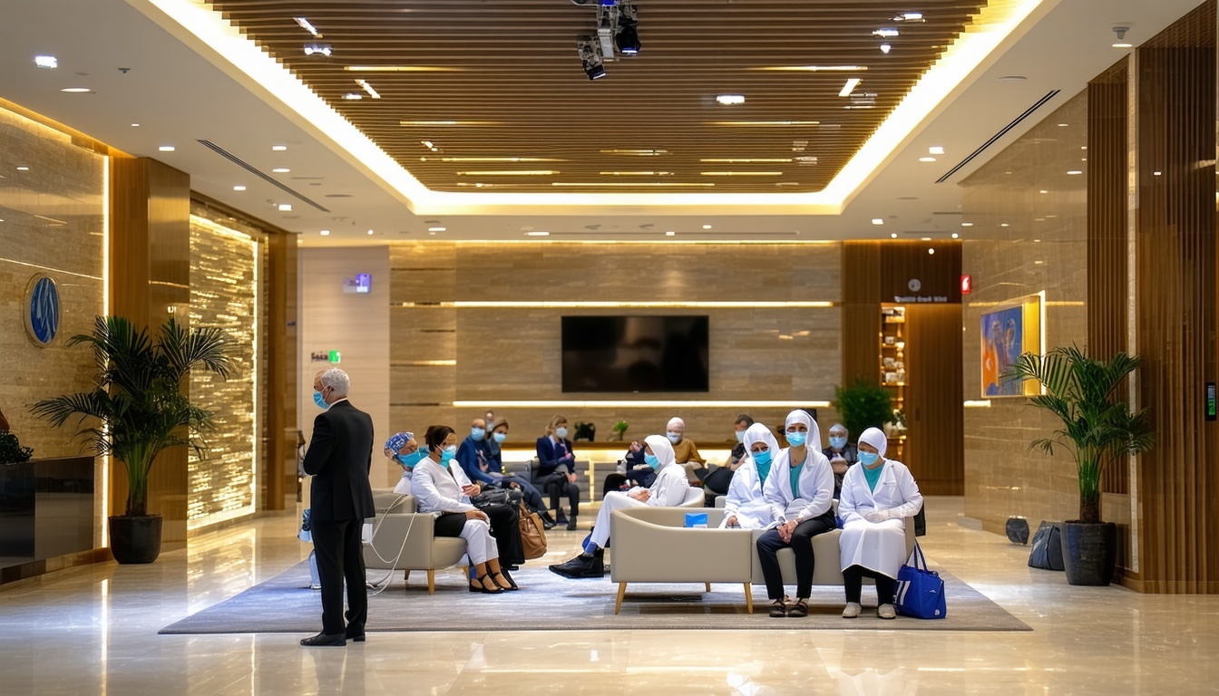 A modern Turkish clinic with international patient